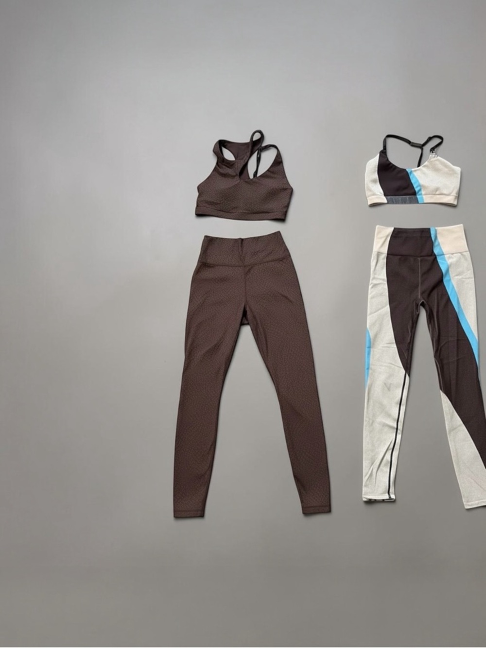 Fabletics Brown High-Waist Performance Leggings